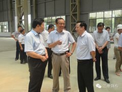 滕州市委書記董沂峰一行蒞臨山東三維鋼構