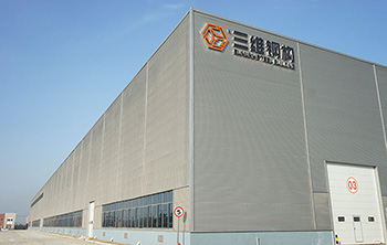 山東三維鋼結構工程效果圖