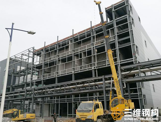 瑞陽制藥原料藥鋼結構廠房工程